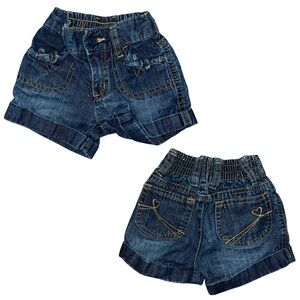 3/$25 🍄 The Children’s Place Jean Shorts Size 12 Months
